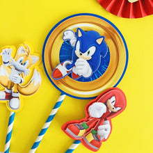 Fiesta Sonic - Toppers para imprimir